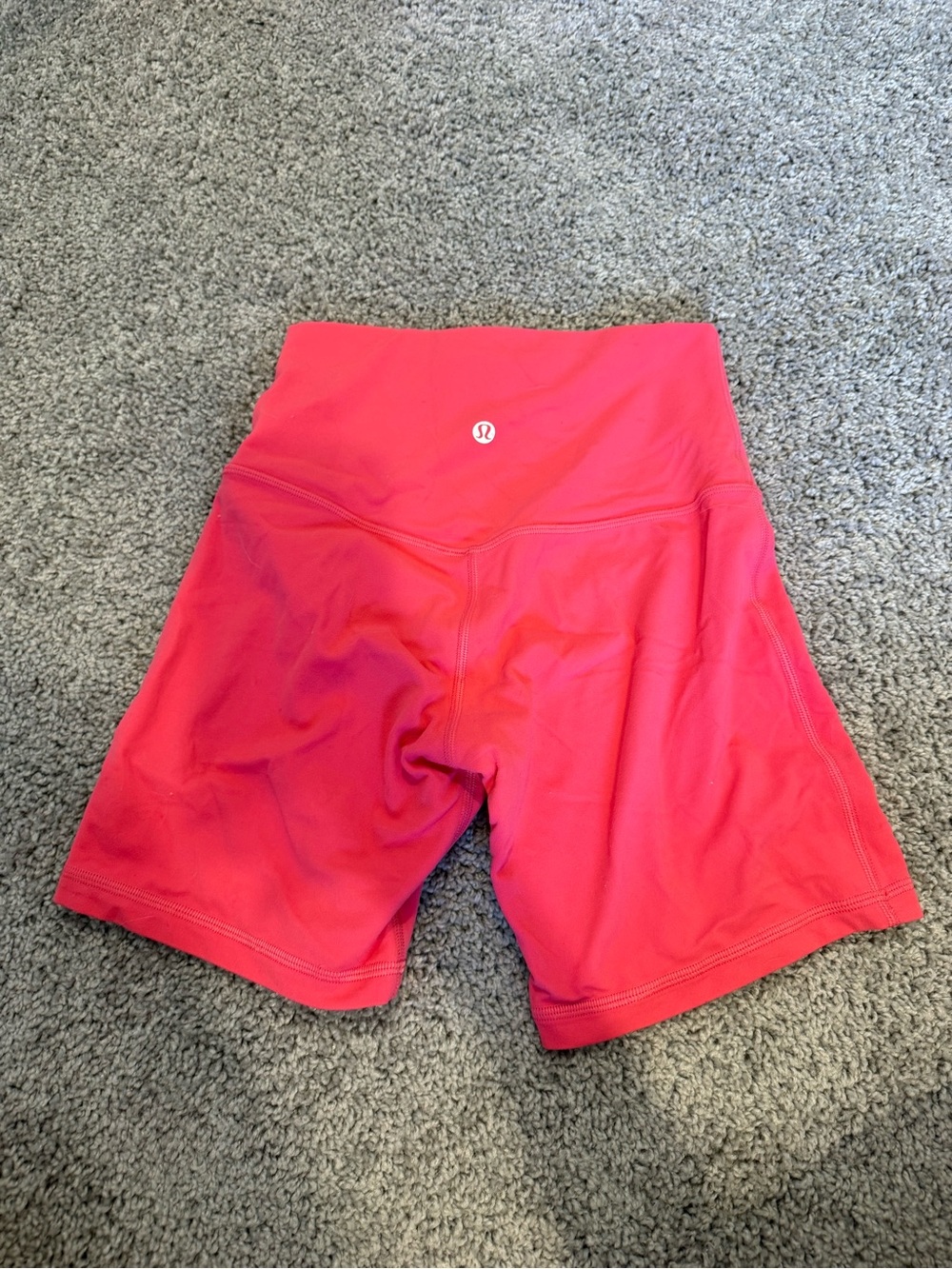 lululemon Women’s Hot Pink High-Rise Biker Shorts